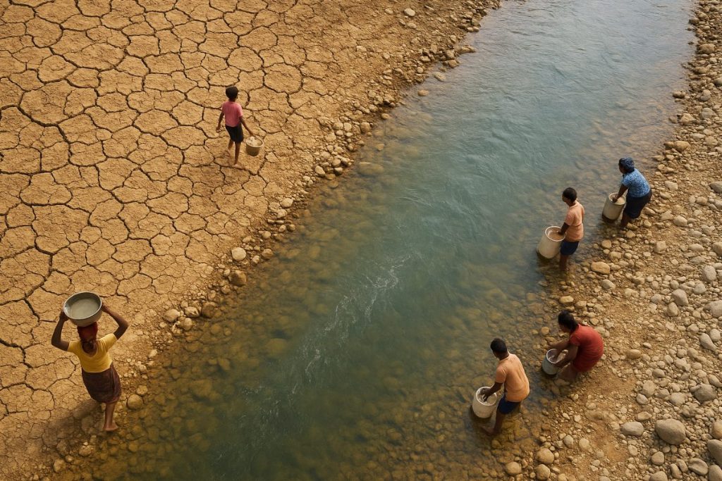 全球水危機：水資源私有化與分配正義的挑戰